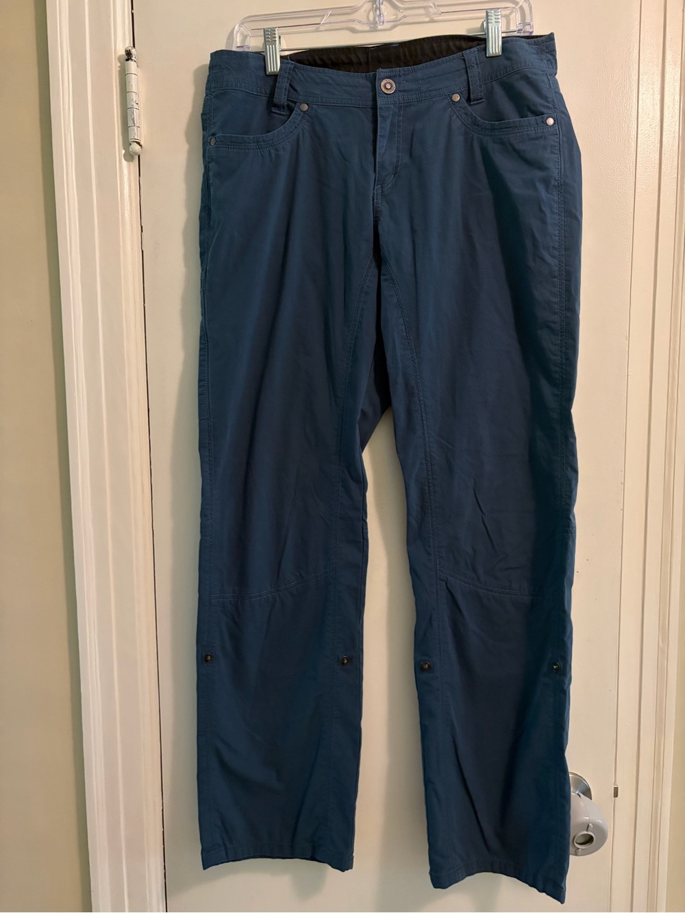 Kuhl Splash Roll Up Hiking Outdoor Gorpcore Pant Blue Size 10 Regular